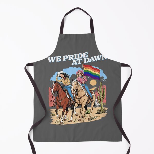 Item preview, We Pride At Dawn Vintage Lesbian Pride Western LGBTQ Cowgirl designed and sold by KristineLi.