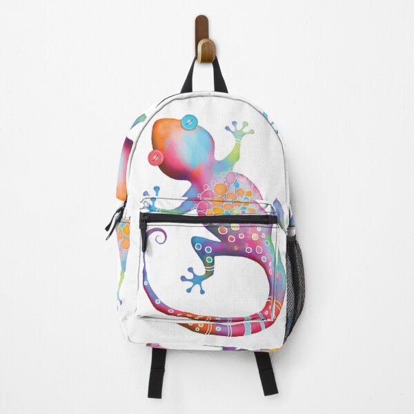 Item preview, Whimsical Rainbow Gecko designed and sold by Karin Taylor.
