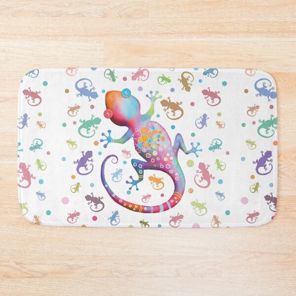 Item preview, Whimsical Rainbow Gecko designed and sold by Karin Taylor.
