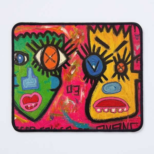 Item preview, When Will It Go Away – Emotional Abstract Wall Art designed and sold by Flowrenc3.
