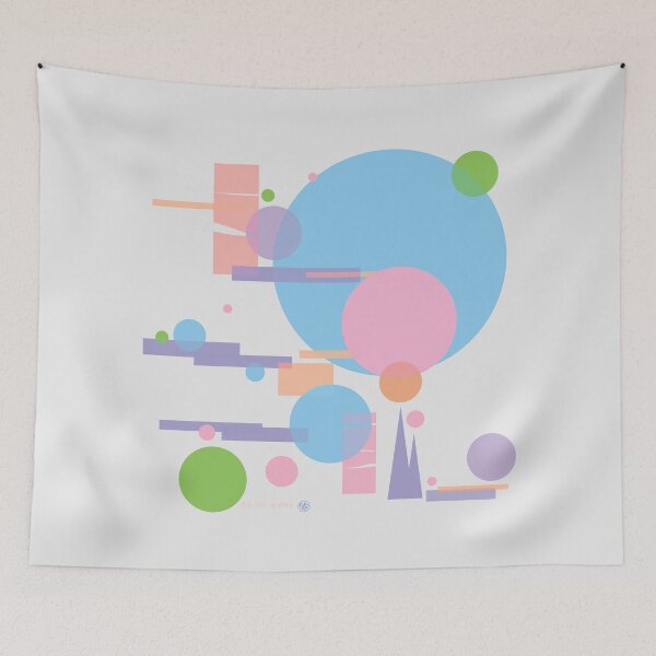 Item preview, The flow of blue time designed and sold by DalPrint.