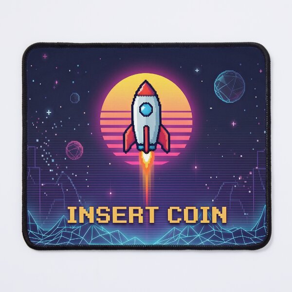 Item preview, Space Adventure Retro Arcade Pixel Art designed and sold by PhotoWoman.