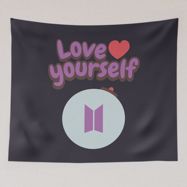 Item preview, BTS army love yourself heart designed and sold by Morcawork.