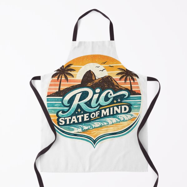 Item preview, Rio State of Mind Vintage Beach Badge designed and sold by PACS0011.