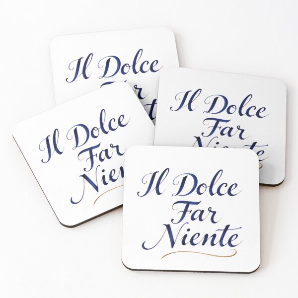 Item preview, Dolce far niente designed and sold by LaughandLaugh.