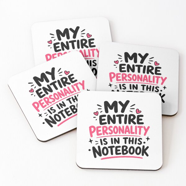 Item preview, My Entire Personality Is In This Notebook Funny Notebook Lover Design designed and sold by MonkiFlipp.