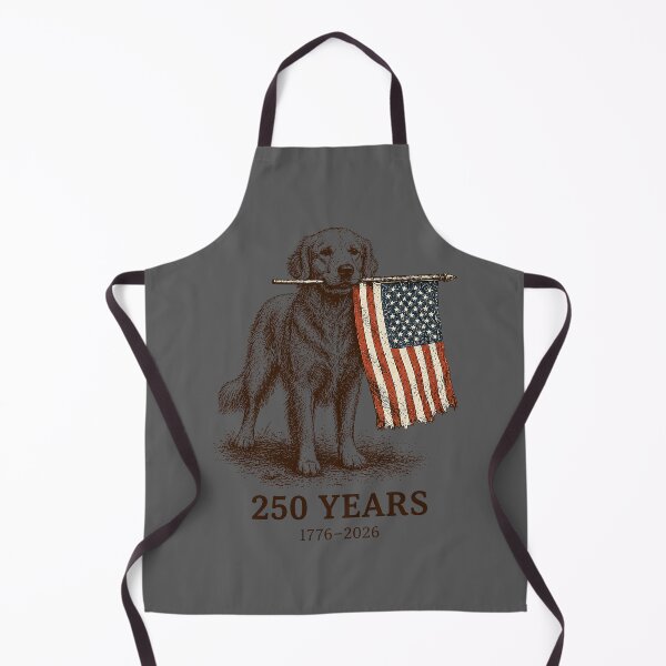 Item preview, Vintage Golden Retriever Patriotic Dog 250 Years 1776 2026 Premium Tri-Blend designed and sold by KristineLi.