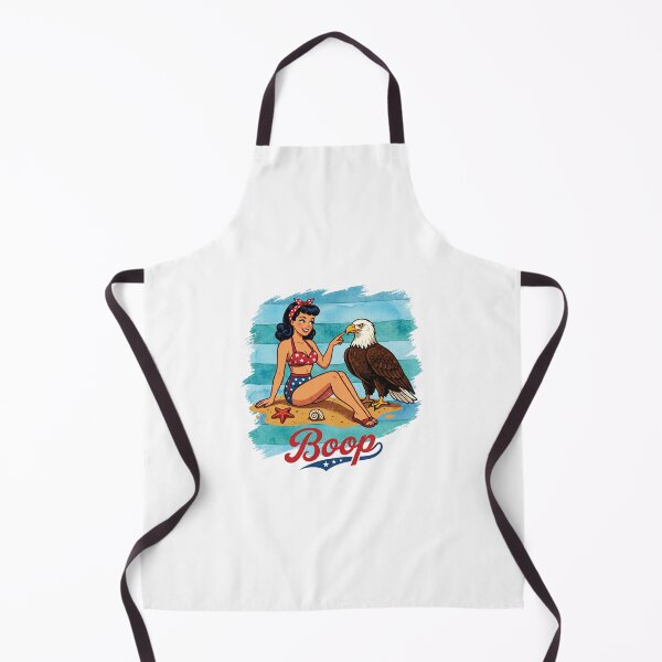 Item preview, Vintage Pin Up Girl Boop The Eagle 4th Of July designed and sold by AdyKurniawan.