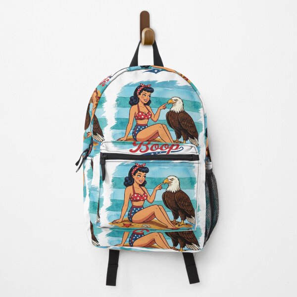 Item preview, Vintage Pin Up Girl Boop The Eagle 4th Of July designed and sold by AdyKurniawan.