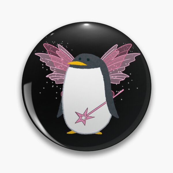 Item preview, Cute Pink Fairy Penguin designed and sold by AnulaArt.