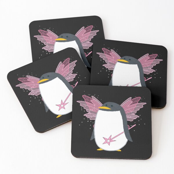 Item preview, Cute Pink Fairy Penguin designed and sold by AnulaArt.