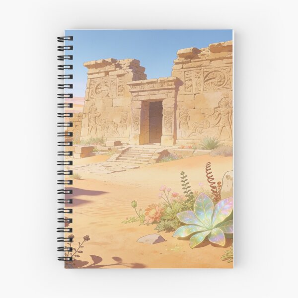 Item preview, The Forgotten Temple of the Crystal Dunes designed and sold by BlareBlare.