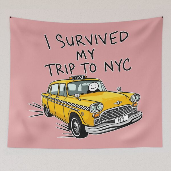 Item preview, I Survived My Trip to NYC designed and sold by PastelWingg.