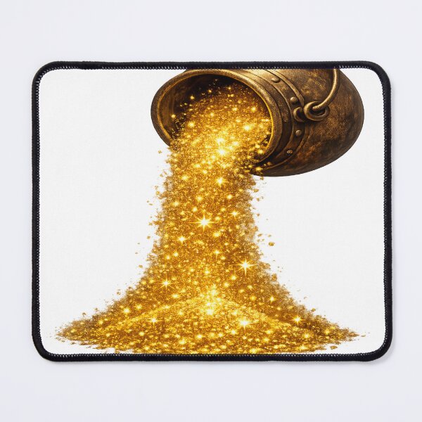 Item preview, Golden Dust of Prosperity – Premium Gold Pot T-Shirt & Hoodie Design designed and sold by Lifehackerplus1.
