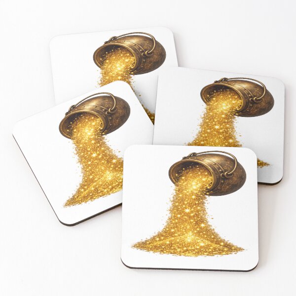 Item preview, Golden Dust of Prosperity – Premium Gold Pot T-Shirt & Hoodie Design designed and sold by Lifehackerplus1.
