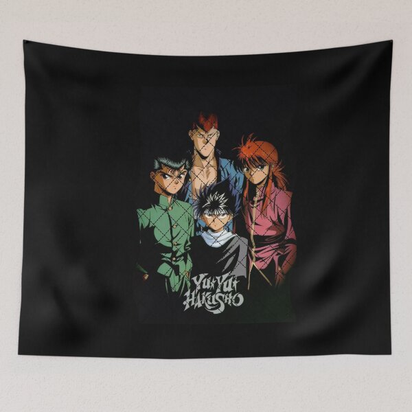 Item preview, Yu Yu Hakusho Classic Team Dark Anime Poster designed and sold by Dearfashion.