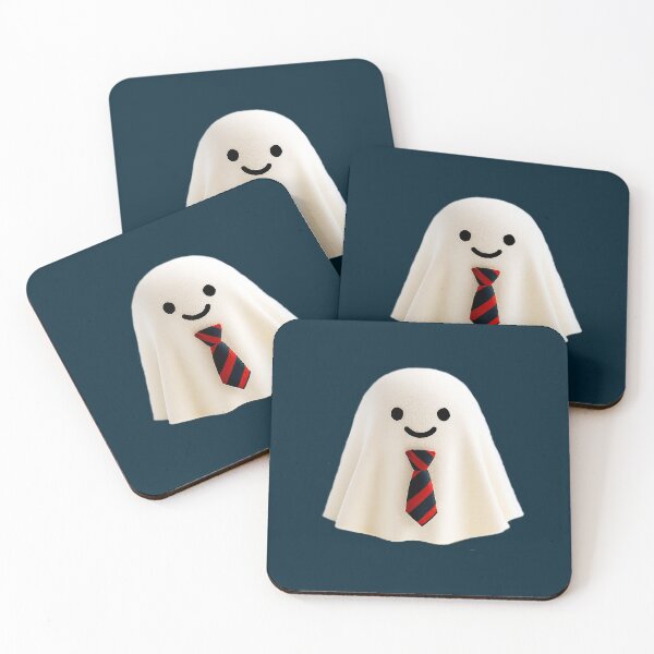 Item preview, Little ghost wearing a tie designed and sold by FluffyGallery.