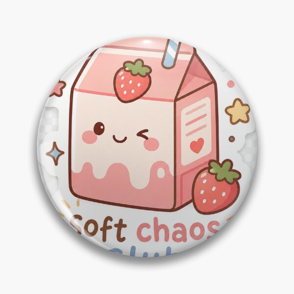 Item preview, Cute Strawberry Milk Sticker | Kawaii Pink Drink Decal designed and sold by Threadistiq.