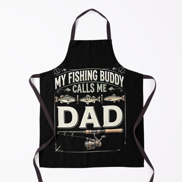 Item preview, My Fishing Buddy Calls Me Dad Funny Fishing Dad Vintage Design designed and sold by msaloyach.