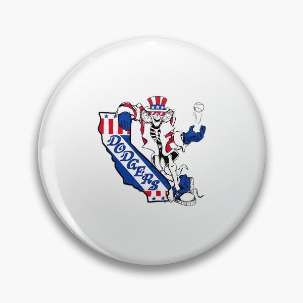 Item preview, Los Angeles Dodgers Uncle Sam Skeleton California Baseball designed and sold by Rosemichaelea.