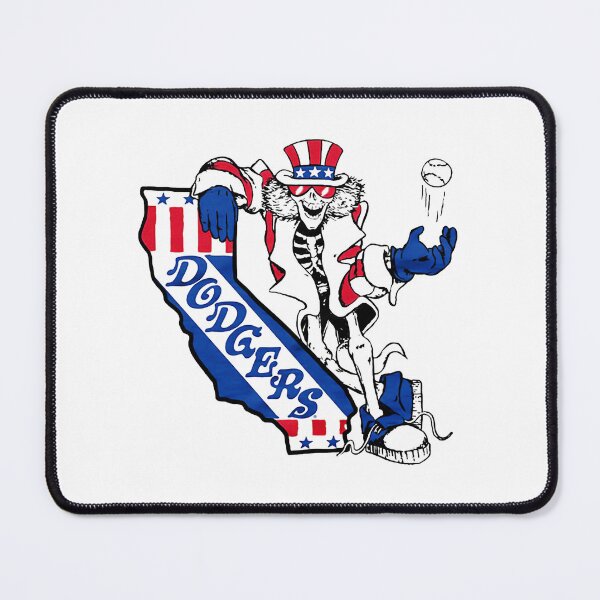 Item preview, Los Angeles Dodgers Uncle Sam Skeleton California Baseball designed and sold by Rosemichaelea.