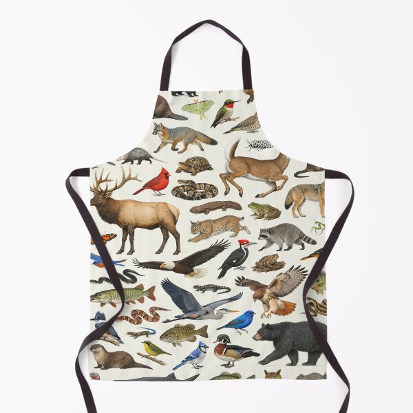 Item preview, Animals of Kentucky Retro Style Identification Chart designed and sold by kakarikihill.