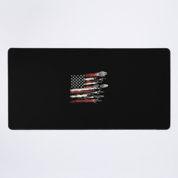 Item preview, American Flag Sci-Fi Spaceships Independence Day designed and sold by AdyKurniawan.