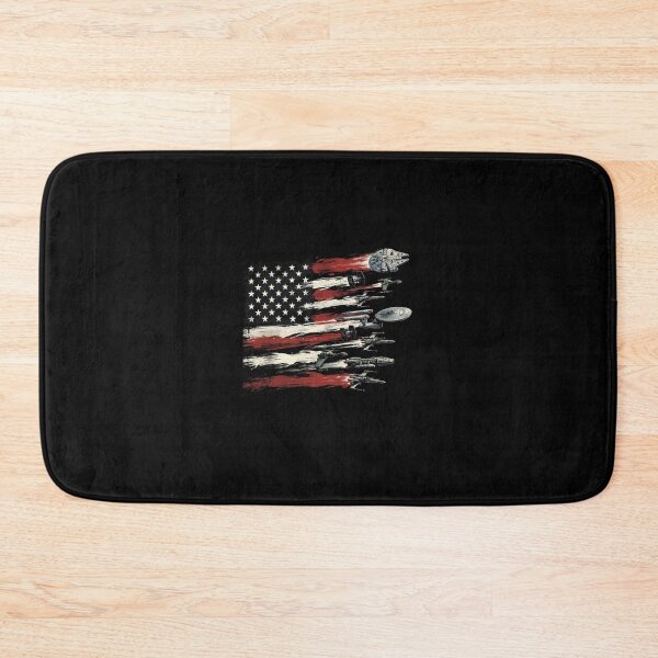 Item preview, American Flag Sci-Fi Spaceships Independence Day designed and sold by AdyKurniawan.