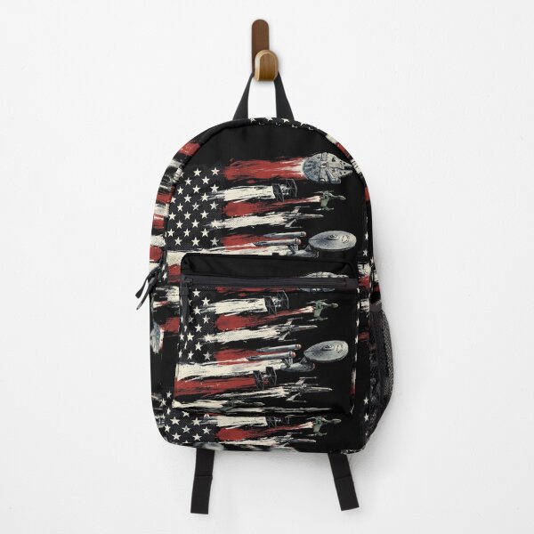 Item preview, American Flag Sci-Fi Spaceships Independence Day designed and sold by AdyKurniawan.