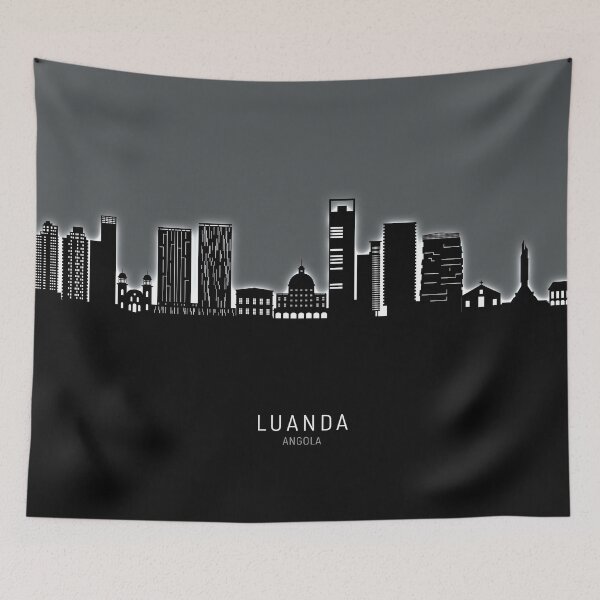 Item preview, Luanda Angola Skyline designed and sold by ArtPrints.