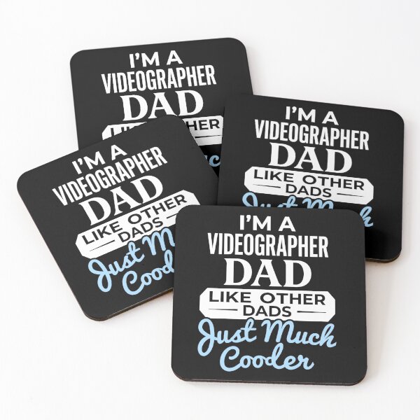 Item preview, I’m A Videographer Dad Like Other Dads Just Much Cooler Funny Design designed and sold by msaloyach.