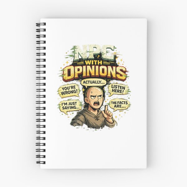 Item preview, "NPC With Opinions" designed and sold by PeterPunkt.