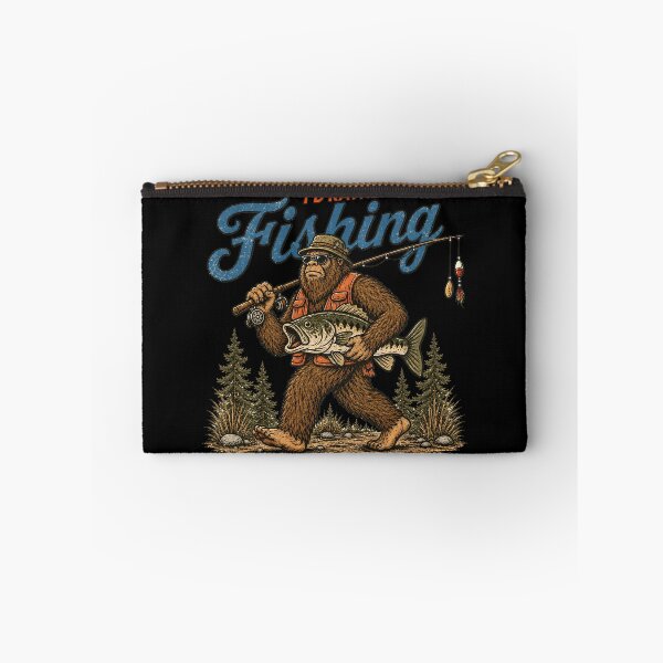 Item preview, I'd Rather Be Fishing Bigfoot designed and sold by PastelWingg.