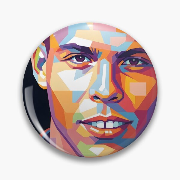 Item preview, Ronaldo Nazario Pop Art designed and sold by fiverofthebox.