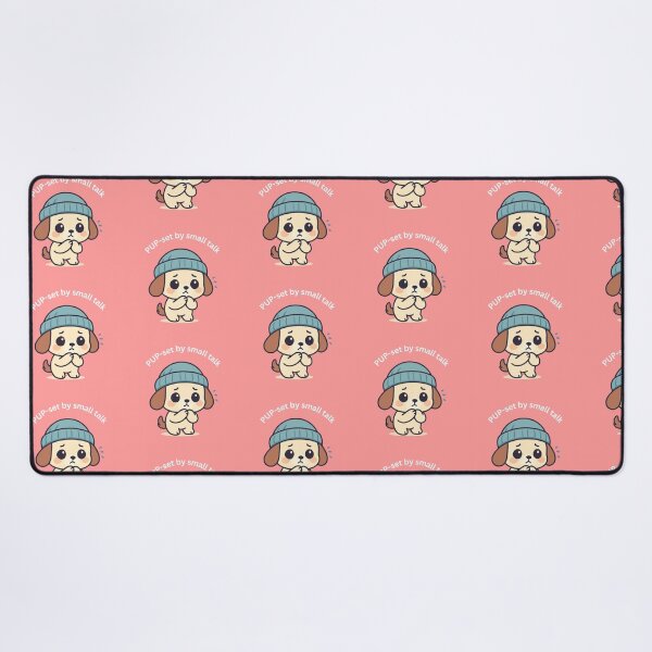 Item preview, Cute Nervous Puppy [Square Edition] designed and sold by Social Signals.