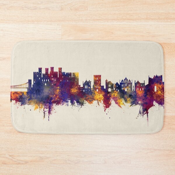 Item preview, Conwy Wales Skyline designed and sold by ArtPrints.