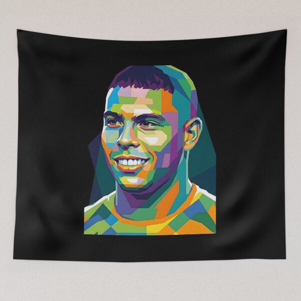 Item preview, Ronaldo Nazario Pop Art designed and sold by fiverofthebox.
