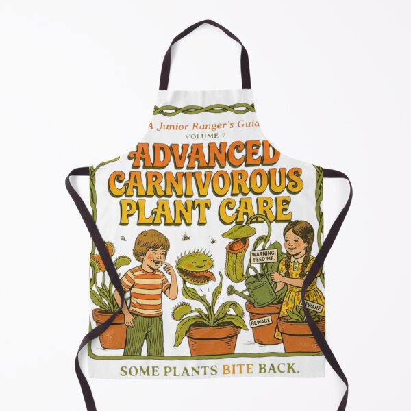 Item preview, Advanced Carnivorous Plant Care – Some Plants Bite Back | Vintage Botanical Humor designed and sold by RushVibeWear.