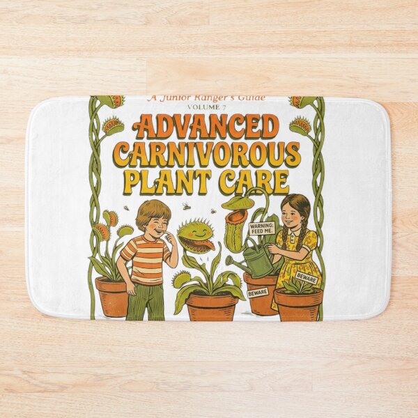 Item preview, Advanced Carnivorous Plant Care – Some Plants Bite Back | Vintage Botanical Humor designed and sold by RushVibeWear.