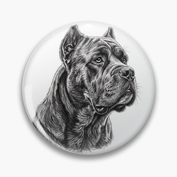 Item preview, Cane Corso Charcoal Sketch: Elegant Italian Mastiff Art designed and sold by Exquisite Design Studio „Paculówka”.
