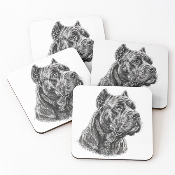 Item preview, Cane Corso Charcoal Sketch: Elegant Italian Mastiff Art designed and sold by Exquisite Design Studio „Paculówka”.