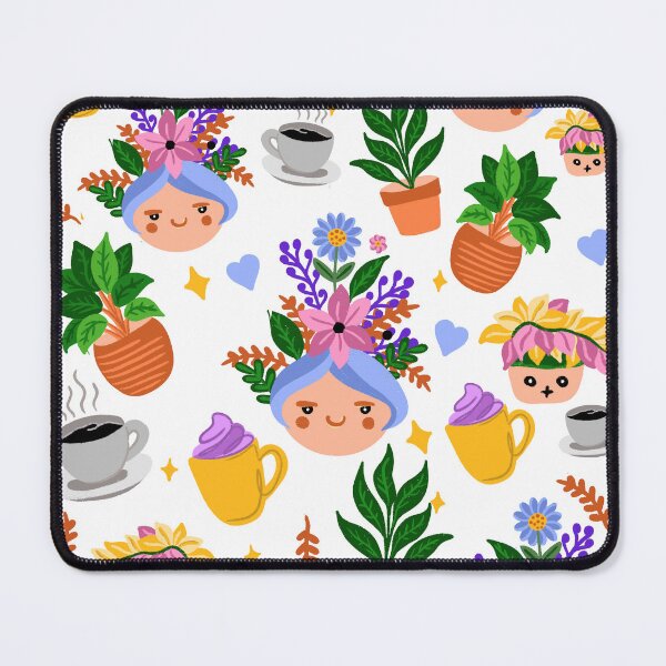 Item preview, Pattern the mixed flowers the plants designed and sold by Sticker Ready.
