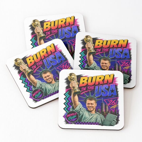 Item preview, Burn in the USA - Statue of Liberty - World Cup 2026 designed and sold by babadadoo.