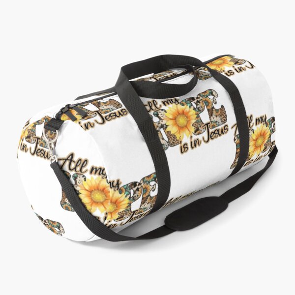 Item preview, All My Hope Is in Jesus Sunflower Leopard Print Christian Faith PNG Design | Inspirational Christian T-Shirt Graphic designed and sold by WantStyleyou.