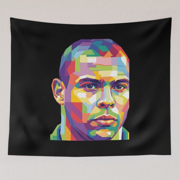 Item preview, Ronaldo Nazario Pop Art designed and sold by fiverofthebox.