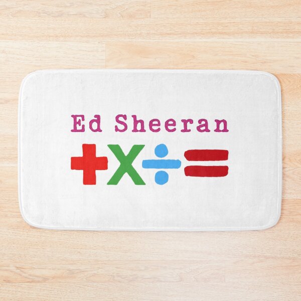 Item preview, Ed Sheeran Sheeran Math Loop Tour Fan Art designed and sold by MichaelBurnLove.
