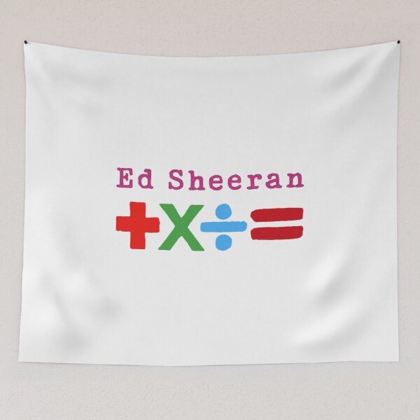 Item preview, Ed Sheeran Sheeran Math Loop Tour Fan Art designed and sold by MichaelBurnLove.