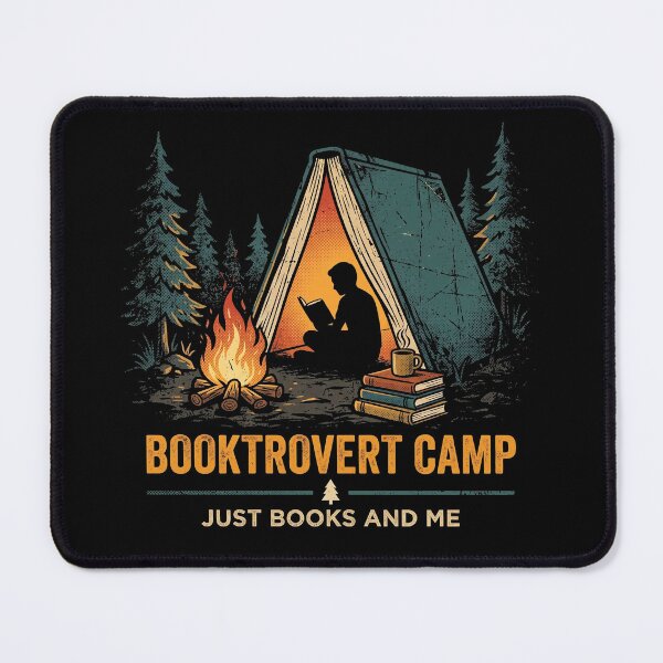 Item preview, Booktrovert Camp - Just Books And Me Introvert Camper designed and sold by AdyKurniawan.