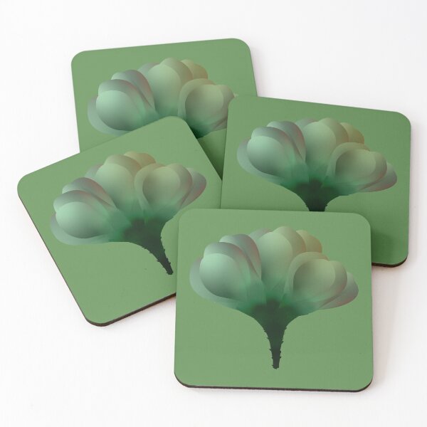 Item preview, Abstract Green Ginkgo Leaf Nature Illustration designed and sold by SahmatArt.