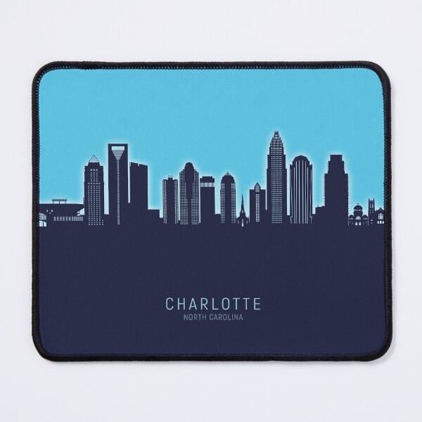 Item preview, Charlotte North Carolina Skyline designed and sold by ArtPrints.